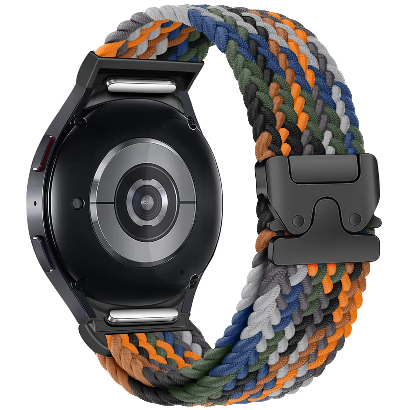 Parachuteband voor Samsung Galaxy Watch 7 6 5 4 FE 40 mm 44 mm/5 Pro 45 mm gevlochten Correa-armband Watch6 Classic 47 mm 43 mm band