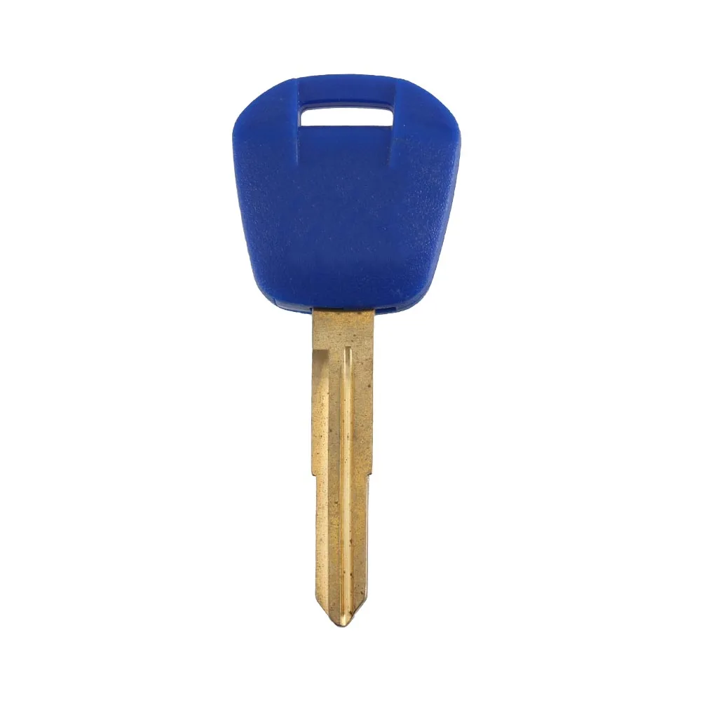 ​Wholesale factory New Blank Motorcycle Uncut Key Blue Length 47mm for Honda Motorbike Spare Part Replacement Accessory