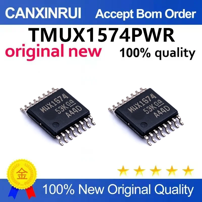 （5pcs-100pcs）TMUX1574PWR original genuine silk screen MUX1574 analog switch chip IC patch TSSOP16