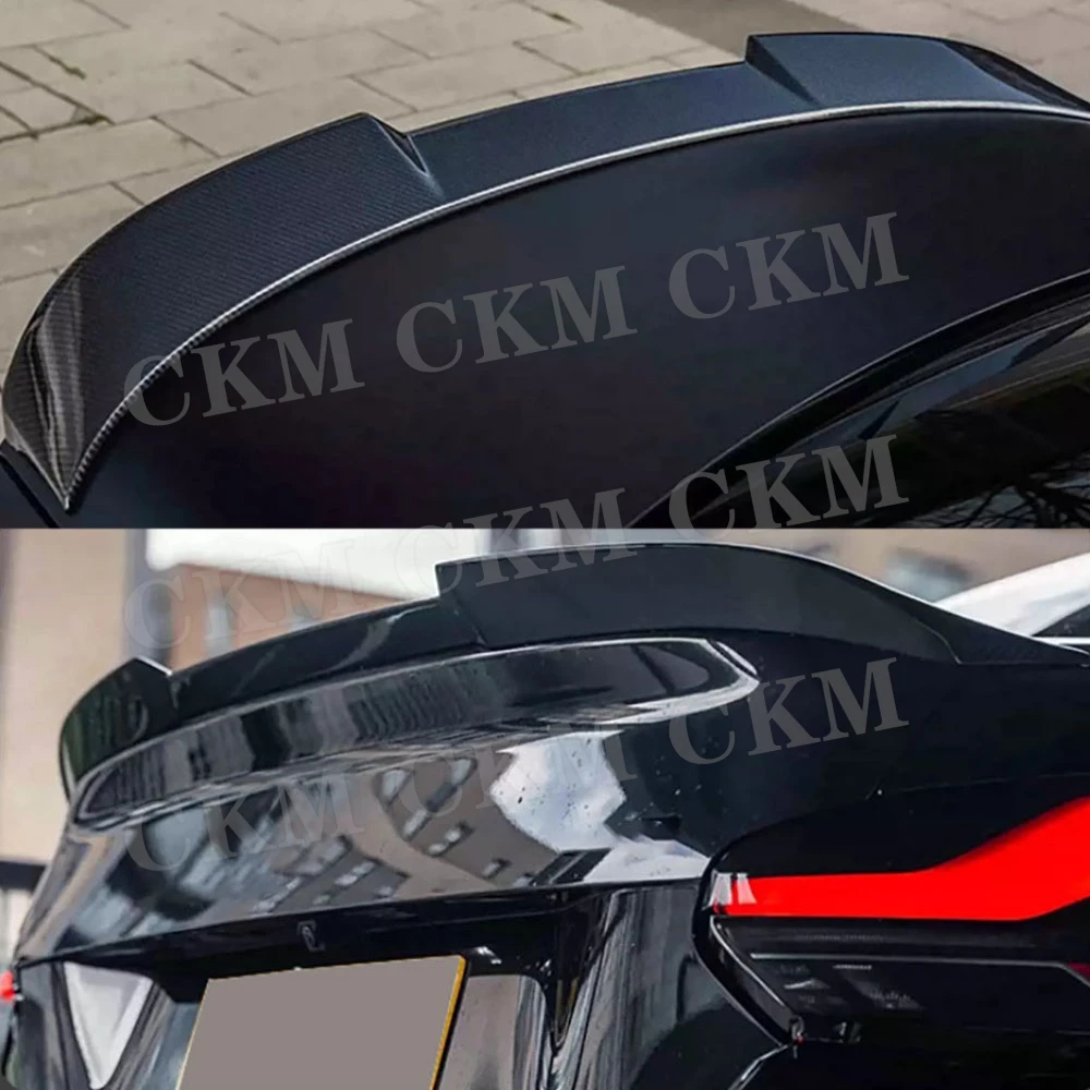 ألياف الكربون الخلفي سبويلر الخلفي الجذع سبويلر الجناح اكسسوارات لسيارات BMW 2 سلسلة G87 M2 2023 + مجموعات هيكل السيارة FRP #6