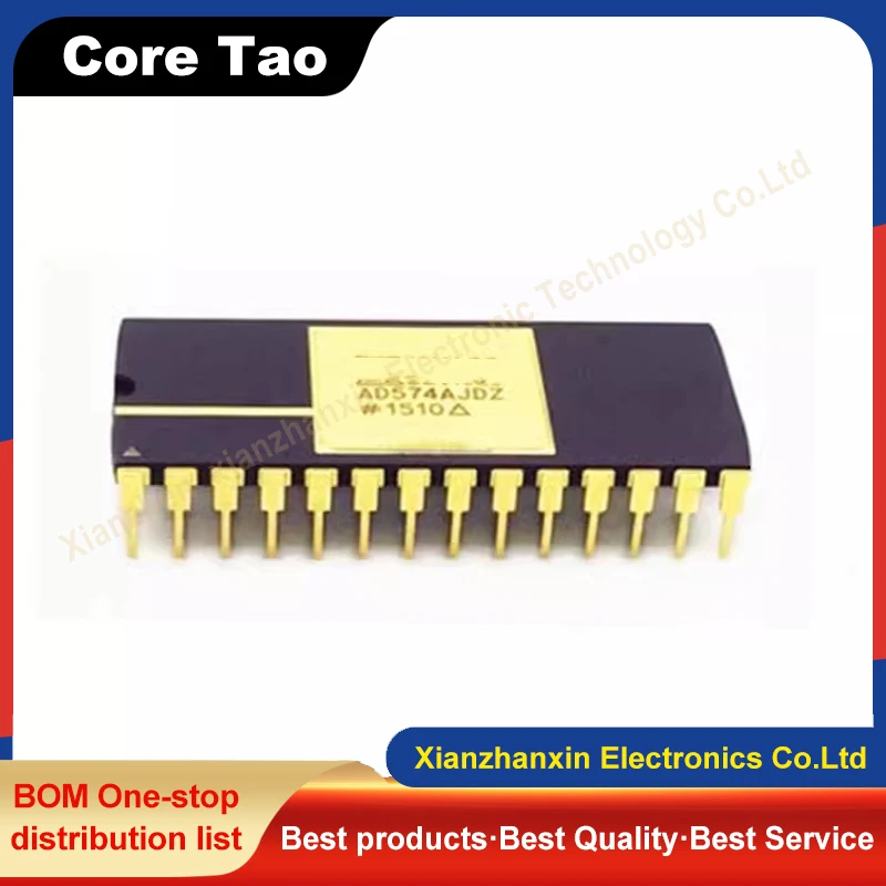 1PCS/LOT AD574 AD574AJD AD574AJDZ DIP28 Adc chip in stock