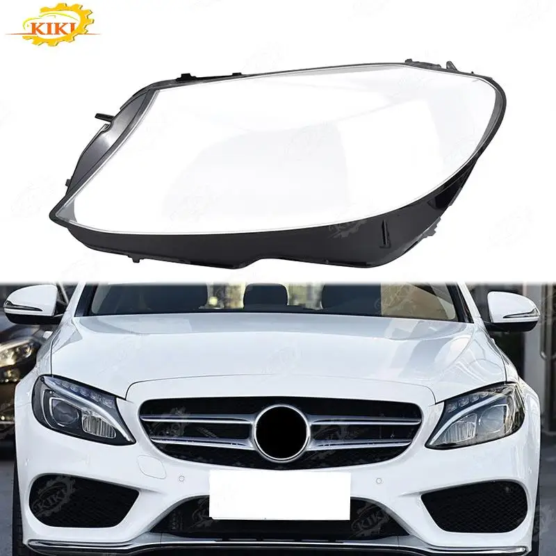 

Левая и правая крышка фары, прозрачный абажур, корпус линзы фары для Mercedes Benz W205 C Claoss C280 C300 2015-2017