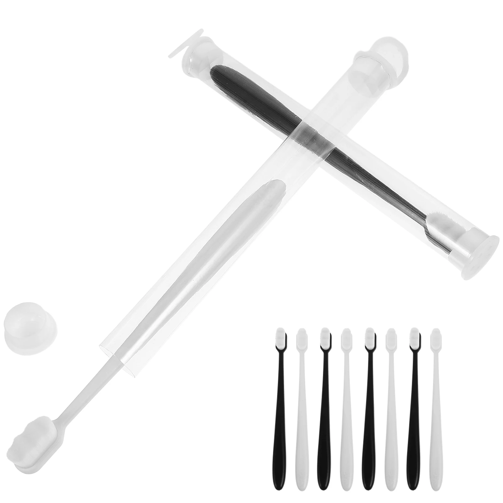 

10pcs Toothbrushes Pregnant Women Soft Bristles ABS Material Travel Oral Hygiene Teeth Cleaning Household