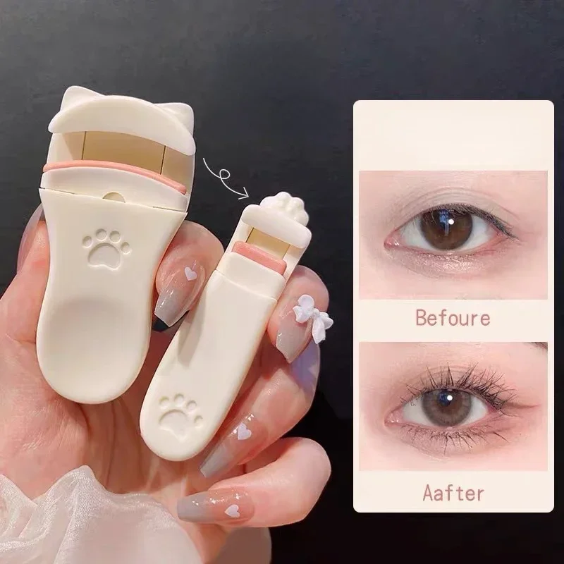 New Cat Claw Eyelashes Curler Cute Designs Accessories Tool Fit All Eyelash Shapes Long Lasting Professional for Makeup