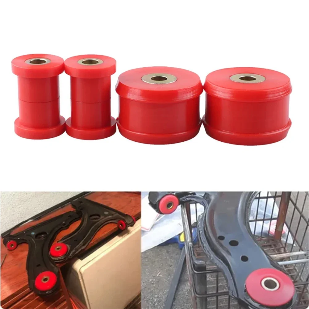 4pcs Polyurethane Front Control Bushings Kit For Beetle MK4 For Golf For Jetta MK2 MK3 MK4 Replacement Car Accessories