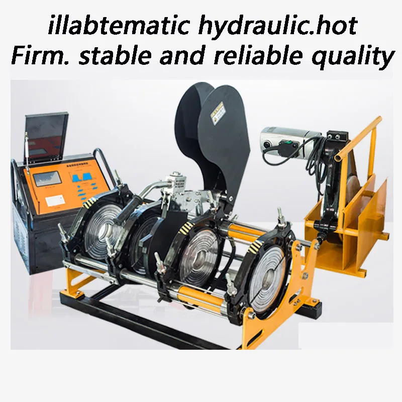 pe pipe butt welding machine hand-operated manual semi-automatic automatic hot melt hydraulic four-ring butt welding machine