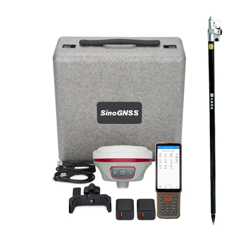 SINO T10 Plus Latest Super IMU GPS GNSS RTK Measurement Equipment,with 1590 Channels,Longer Battery Life,Super Integrated Radio