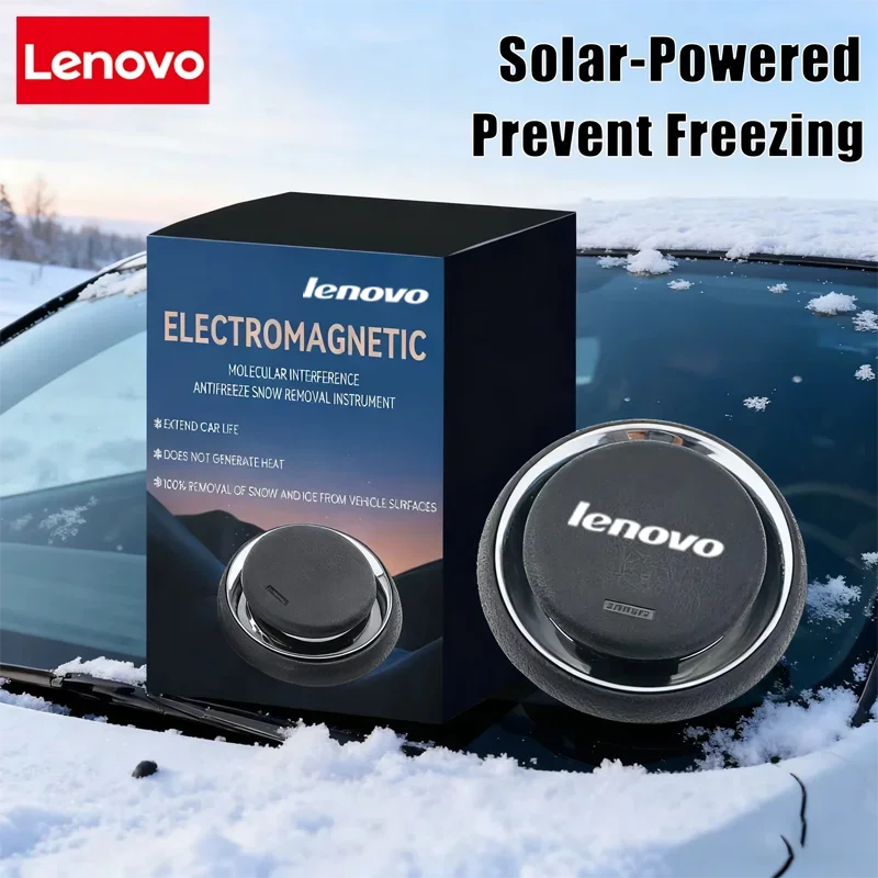 Lenovo Solar Powered Car Ice Remover Melting Snow Prevent Freezing Winter Efficient Deicing Tool Windshield Snow Removal Device