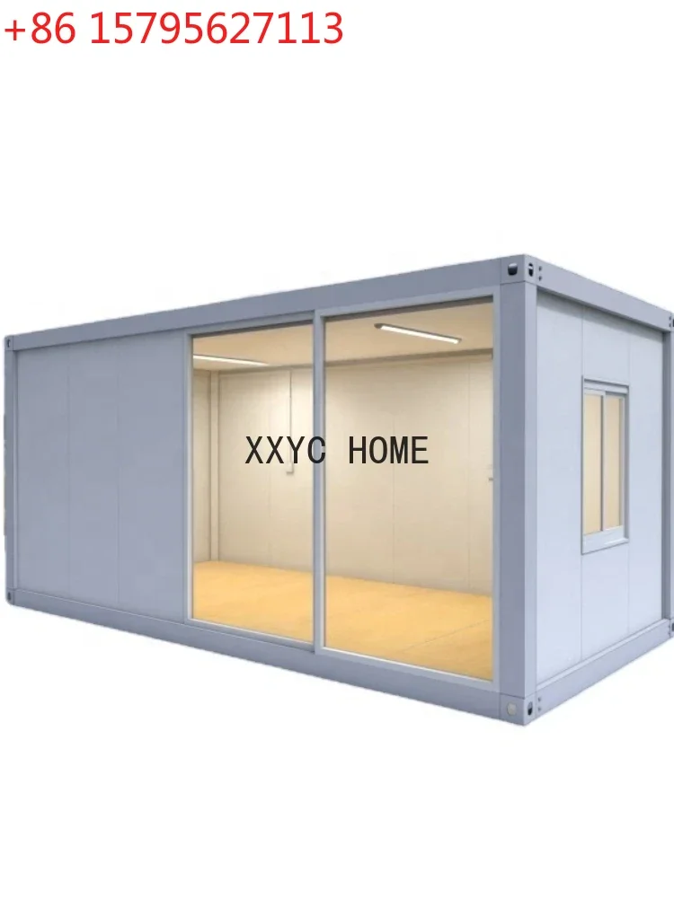 

Мобильная контейнерная комната, передвижная переговорная, простое жилье, быстровозводимая переговорная из минеральной ваты, огнестойкая переговорная из цветной стали