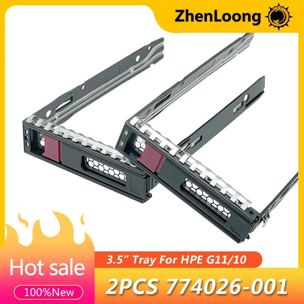 

ZhenLoong 797520-001 3.5" Caddy for HP ML350 ML110 Gen11/10 HPE DL380 DL360 DL345 DL20 DL325 RL300 DL20 G11 774026-001