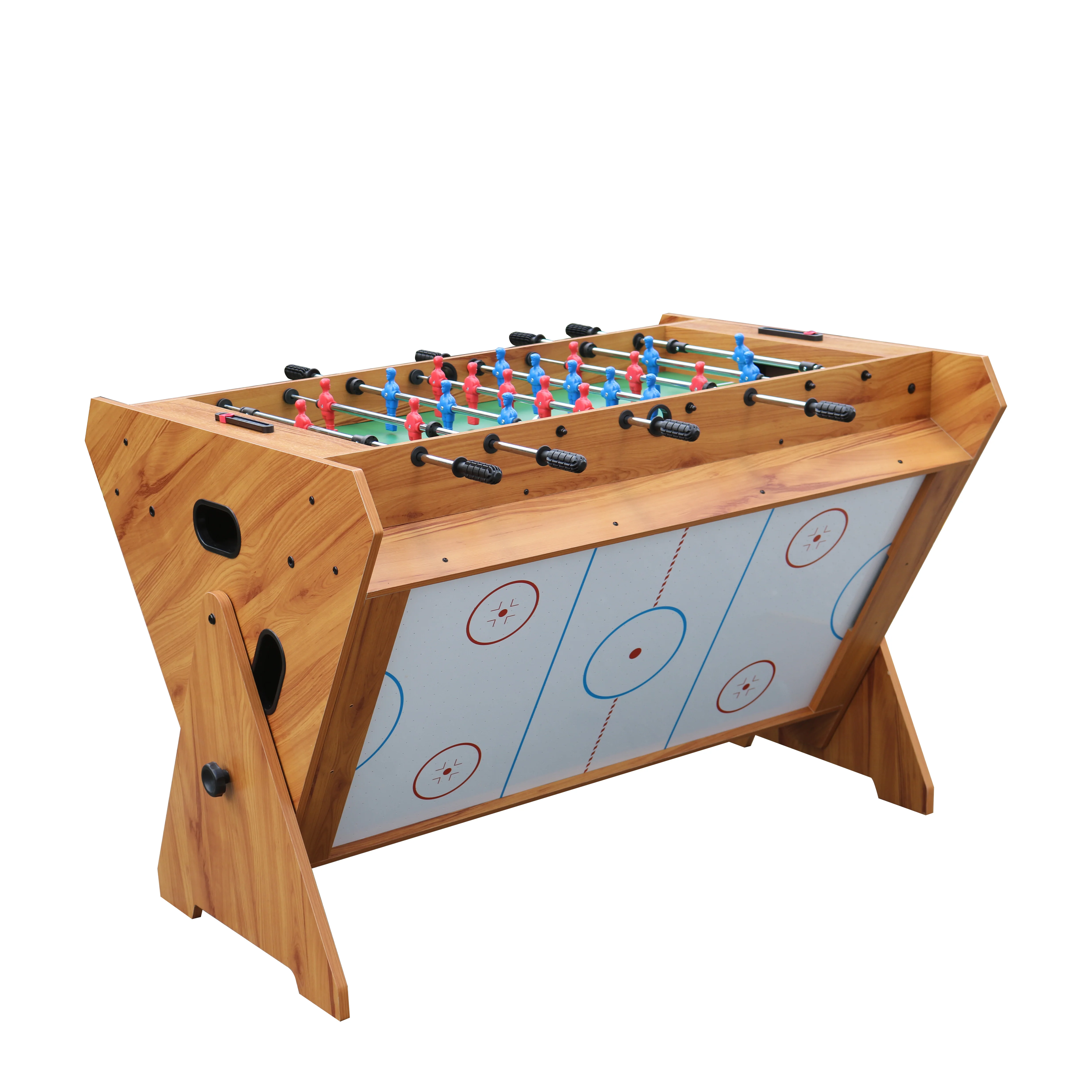 Custom Multi-Functional 3-in-1 Football Table Flip the Air Hockey Game