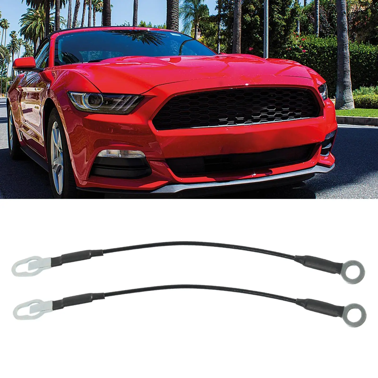 

Tailgate Lift Support Cables 5L5Z9943052AA Auto Components Maintenance Replaces Tailgate Wire Cables for Ford Ranger 1993-2011