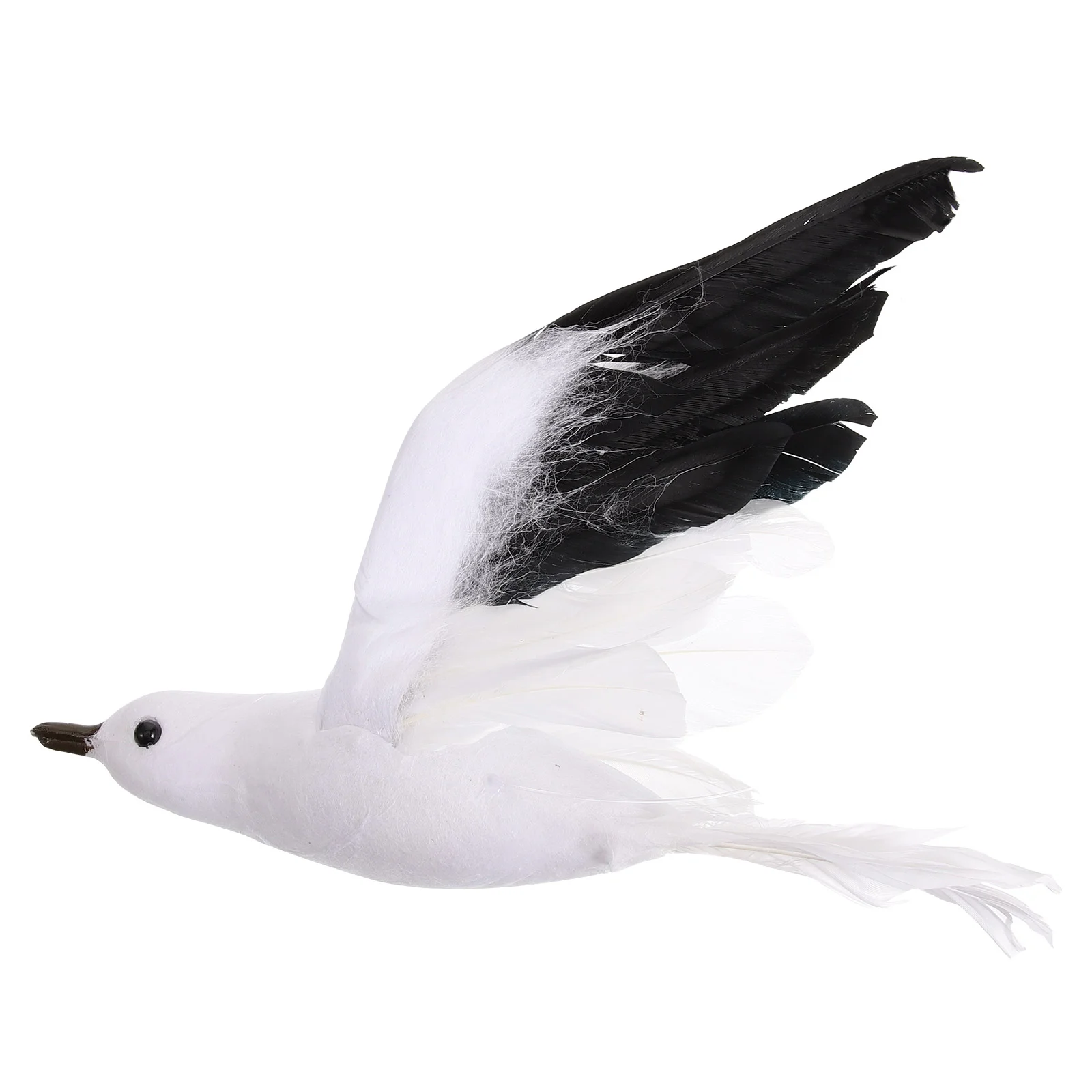 Artificial Seagull-shaped Pendant Design Hanging Ornament Decor Model Frog Decorations Wedding Emulational Cell Phone