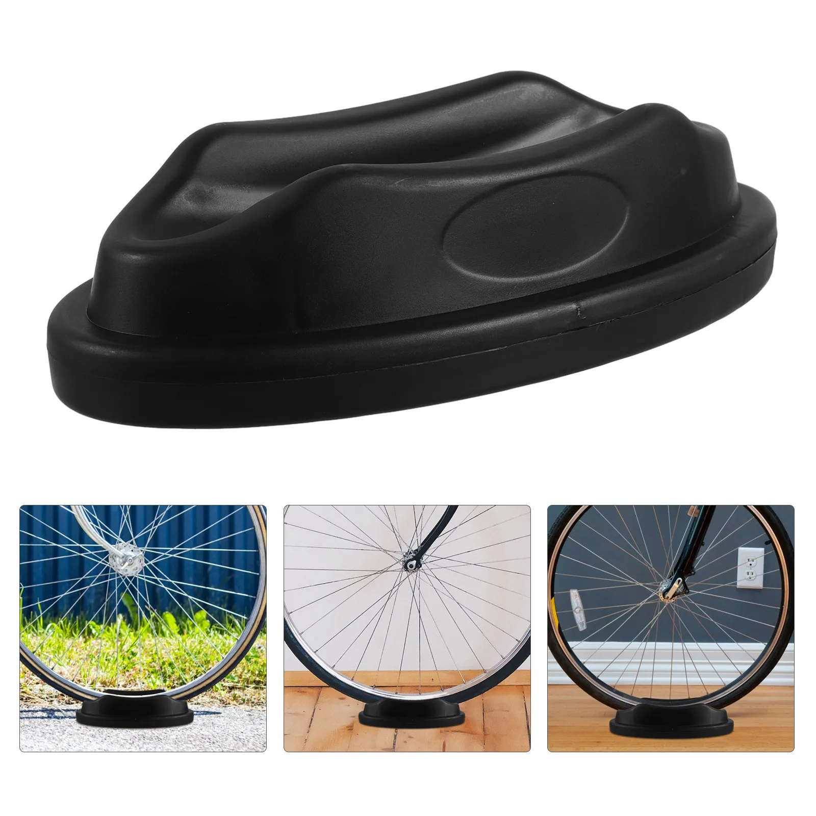 

Bicycle Riser Block Front Wheel Support for Indoor Training Stable Non-Slip Bike Trainer Stand Compatible with Mountain Road