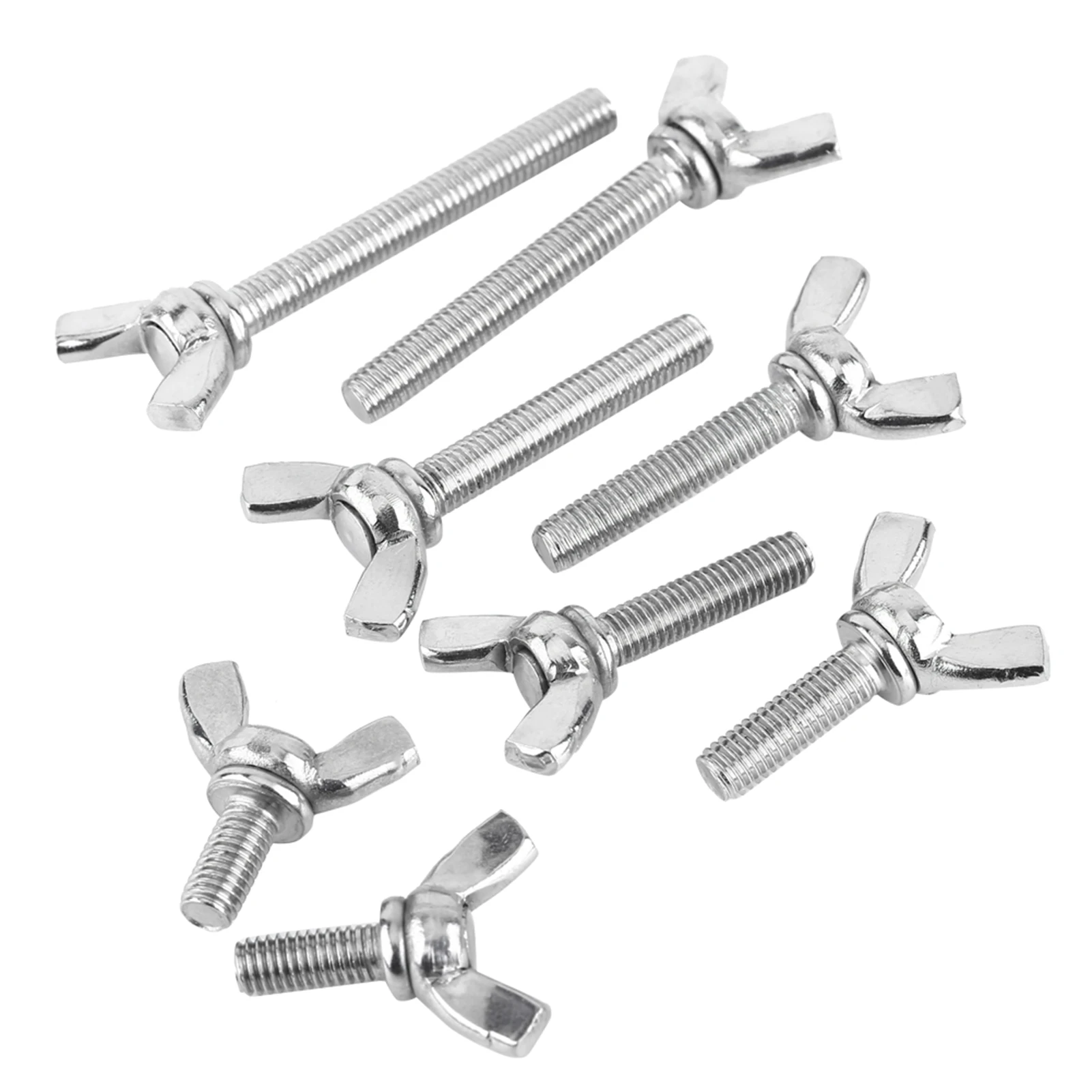Butterfly Bolt Screw Bolt Steel Wing Bolt M6 DIN316 304 Stainless Steel Thumb Butterfly Wing Hand Bolts Screws Wing Bolt