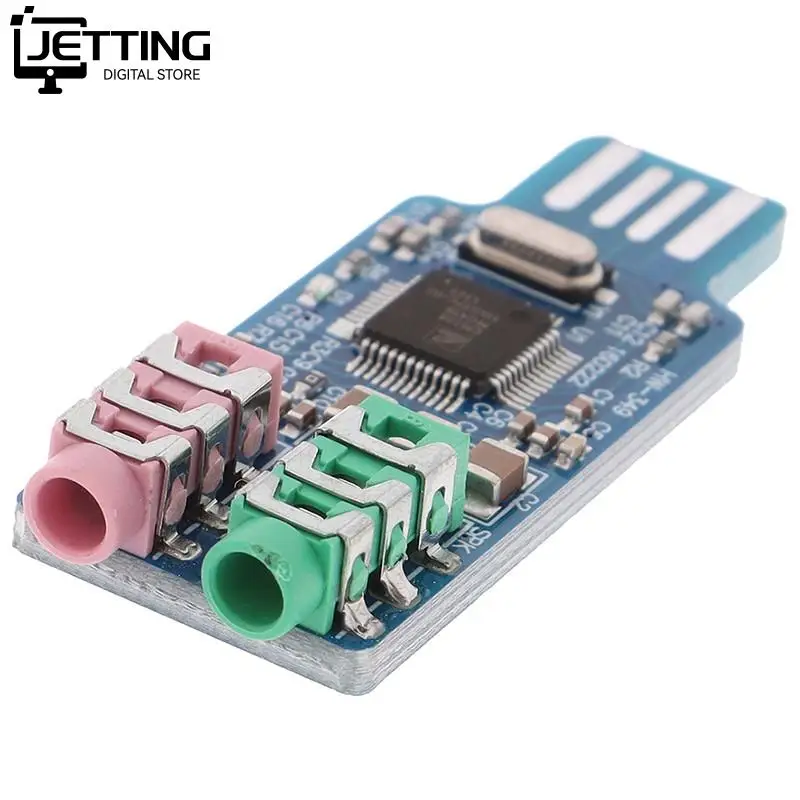 CM108 USB Drive Free USB Sound Card Laptop Computer External Sound Card Module