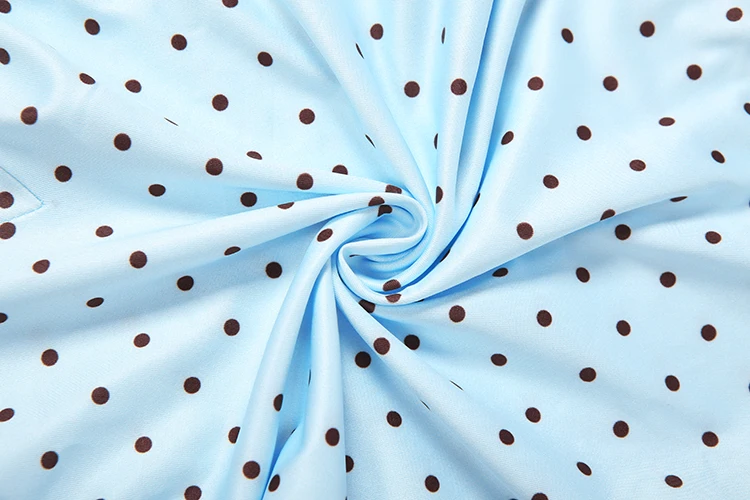 Weird Puss Bow Dekorations-Minikleid für Damen, Polka-Dot-Print, Wickel-Design, rückenfrei, Spitzenkante am Saum, Geburtstagsparty, elegantes Bodycon-Kleid – Detail 10