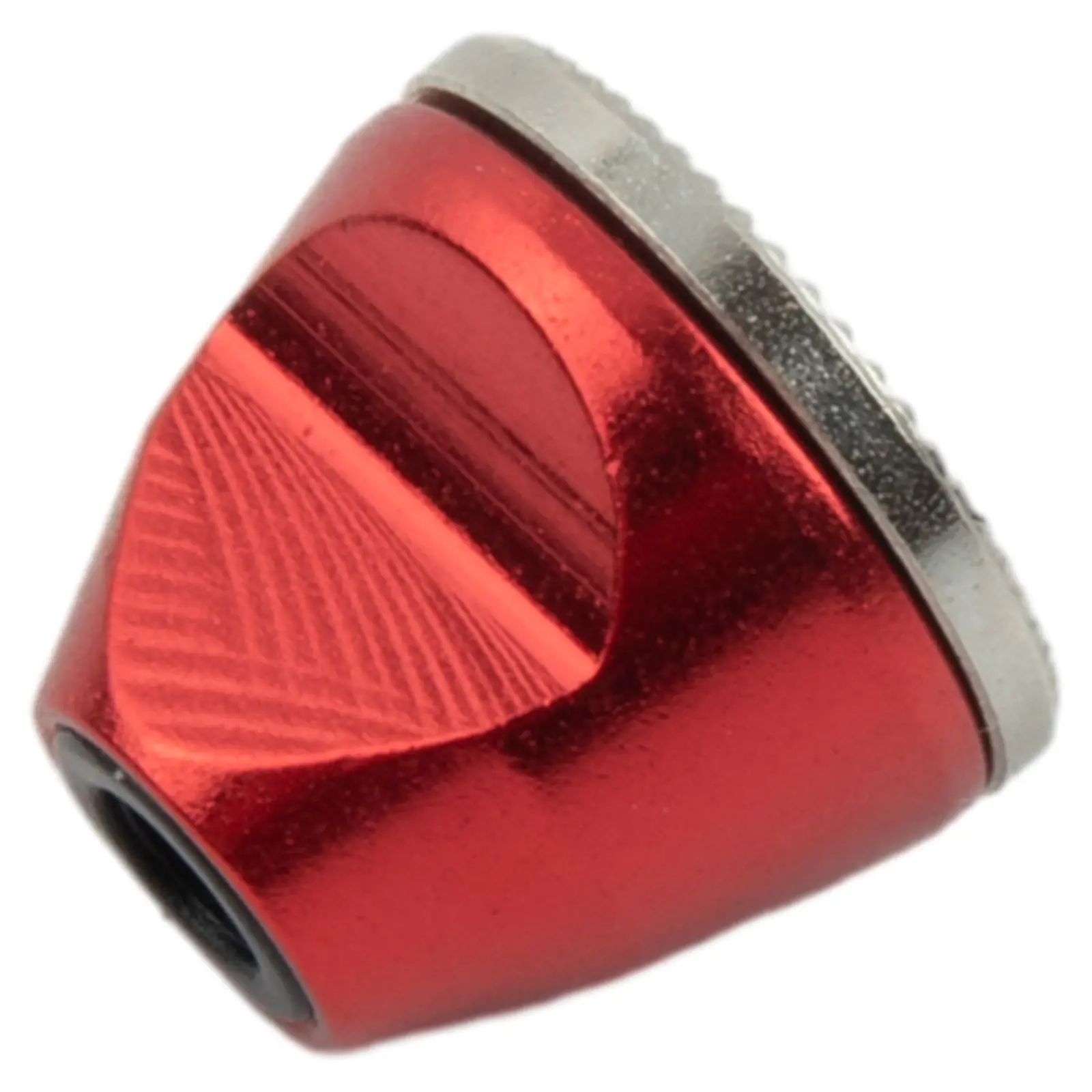 Aluminum Alloy M5 Hub Nut for Mountain Bike Quick Release Axles Designed to Prevent Slippage During Riding Conditions