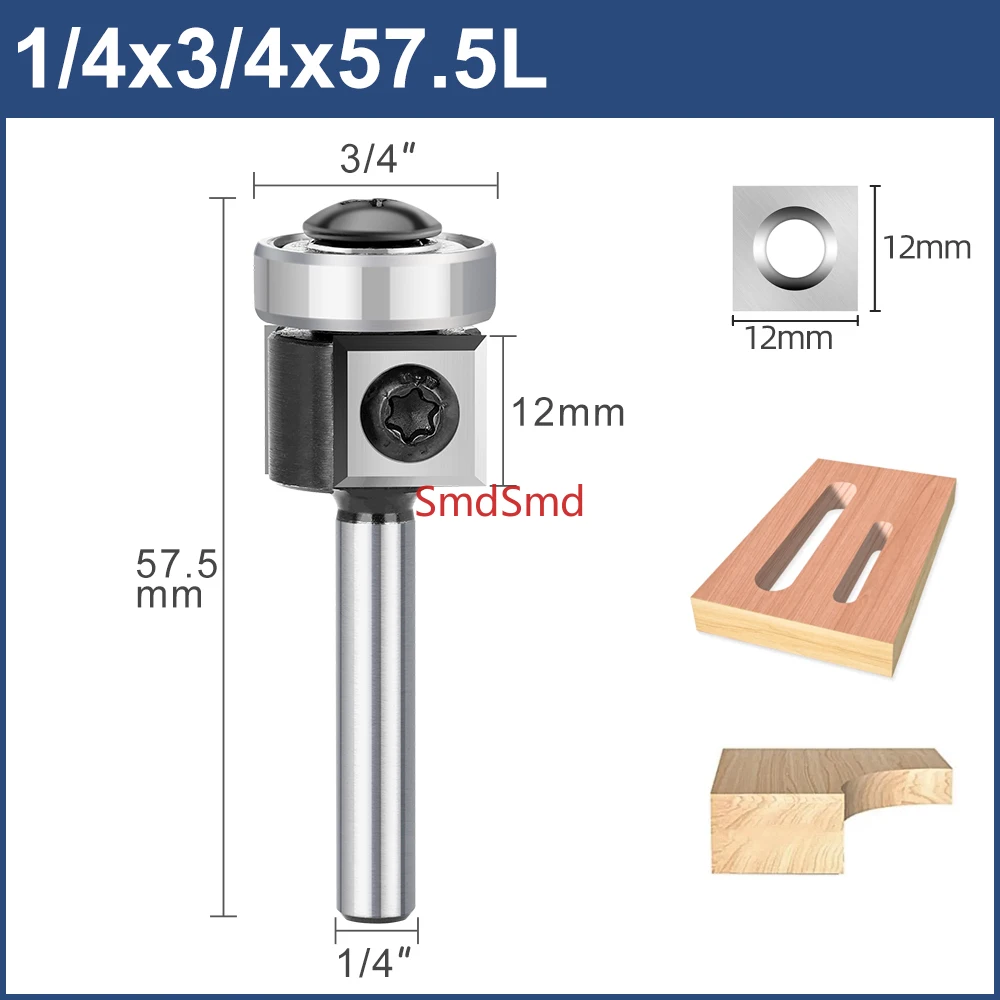 CMCP Milling Cutter 1/4
