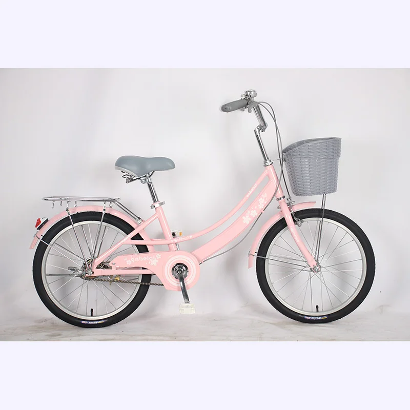 

factory price children bicycle kid bike with front basket and comfortable saddle for girls student bike