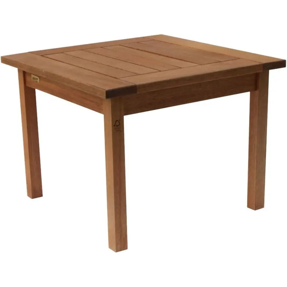 

Квадратный приставной столик для улицы Milano, 1 шт. | Эвкалиптовое дерево | Идеально для патио и помещений, 24Дx24Шx18В