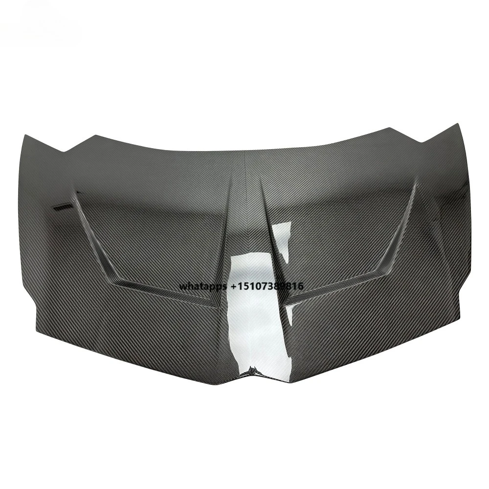 

New Design 1016 Style Dry Full Carbon Fiber Car Parts Bonnet Hood for Lambo Aventador LP700 Carbon Engine Cover 2011-2015