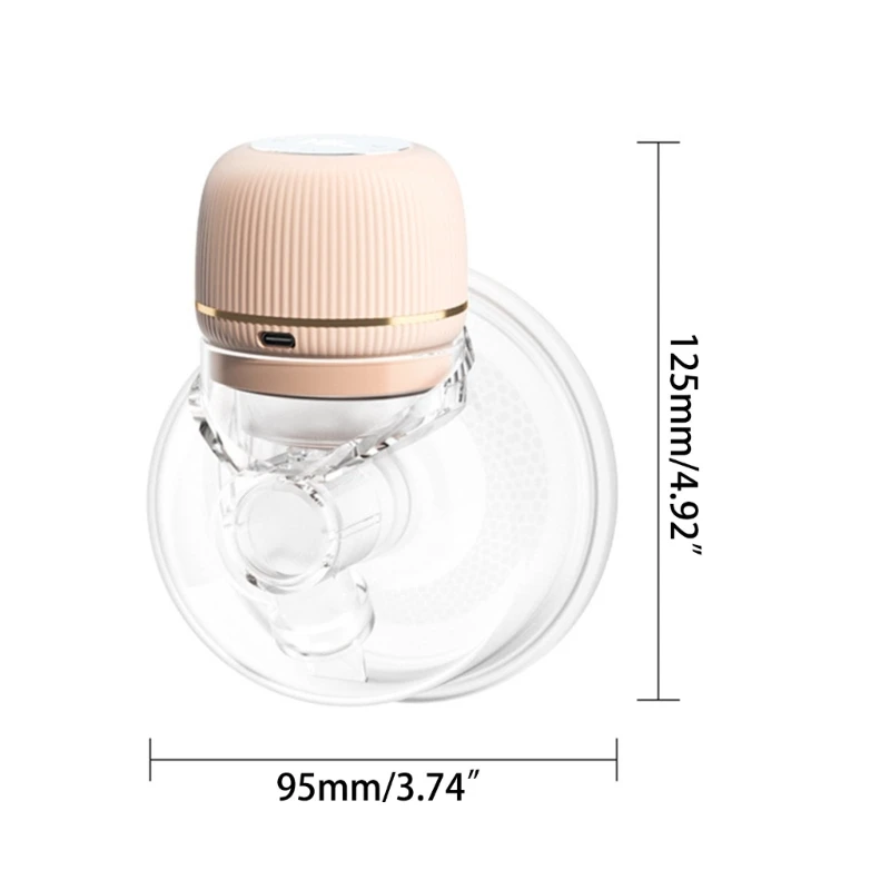 Electric Breast Pump 9 Speed Hand-Free Wearable Pump Breastfeeding Breastpump