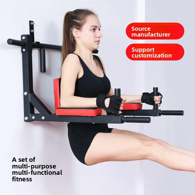 Steel Multi-Functional Indoor Wall Pull-Up Fitness Equipment Adjustable Horizontal Bar Parallel Bars for Home Use - view 5