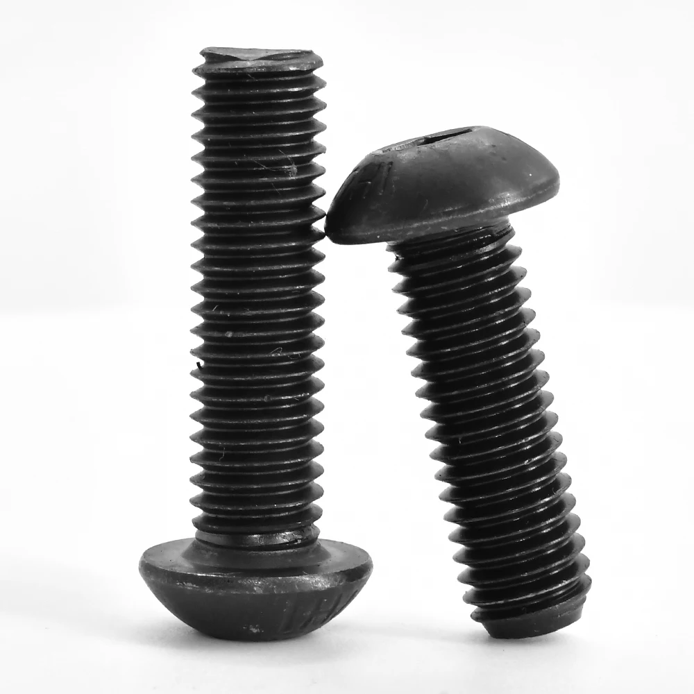 15-100 Stück Sechskant-Innen sechs kant schrauben aus Kohlenstoffs tahl versenkt/rund/Becher kopf schwarz Innen sechs kant Maschinen schraube Schraube m2 m2, 5 m3 m4