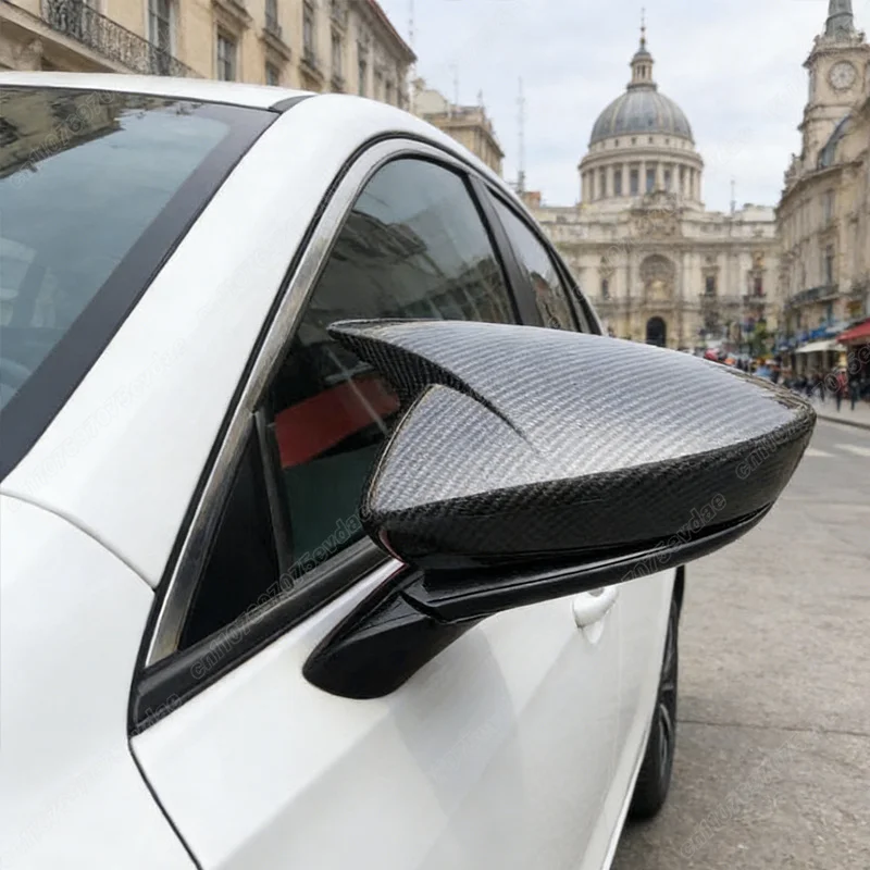 For Mazda 6 Atenza 2017 2018 2019 2020 2021 Sport Style Rear View Side Mirror Cover Cap Trim Car Exterior Decoration Accessories view 6