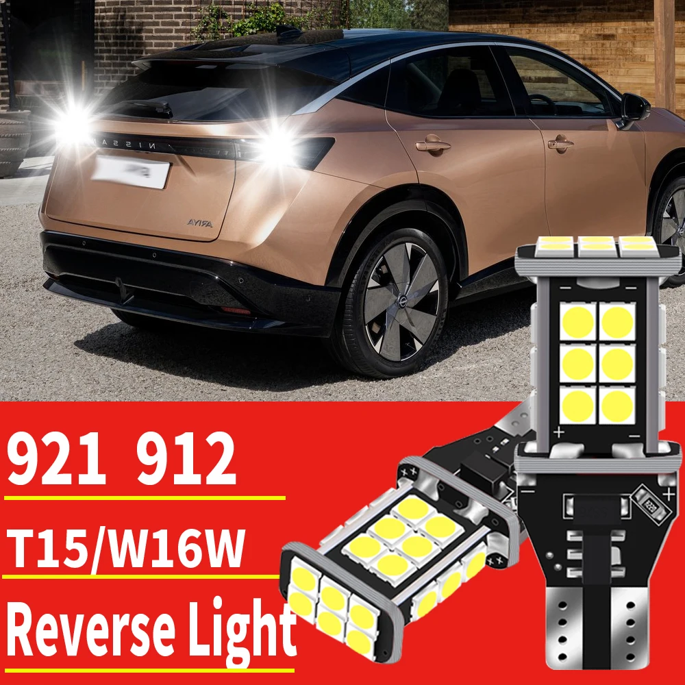 2pcs LED Reverse Light W16W T15 Blub Backup Lamp For Kia Carens 4 Ceed Cerato Koup 3 Magentis Niro Optima Picanto Proceed 6000K