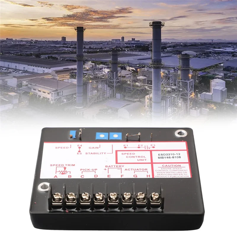 

-A01R ESD2210-12 Generator Governor Control Panel Genset Speed Controller Generator Speed Regulator Power Tool Parts
