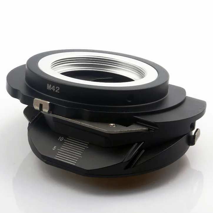 M42-EOSM T&S Tilt en Shift Adapter Voor M42 Lens naar Canon EOS M EF-M Mount M2 M3 M5 M6 M10 M100 M50 Camera