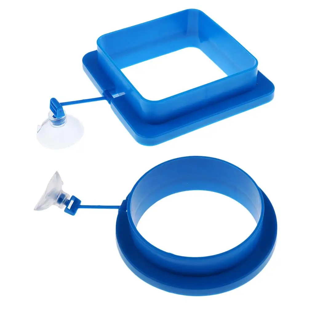 Floating Feeding Ring ABS Plastic Feeder Tray Station Fish Food Tool for Aquarium Tank Automatic Feeding Machine