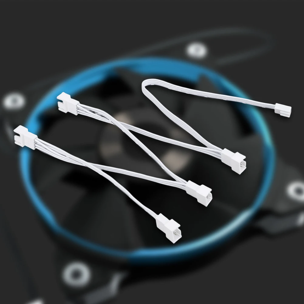 

Portable PWM Adapter Cable 5/6 Ways Connector Cable Adapter Female To Male PVC Insulation Material for PC Case Fan