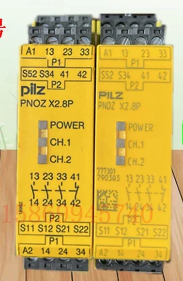 

Pilz Safety Relay PNOZ X2.8P 777301 777302 787301 787302 24VDC