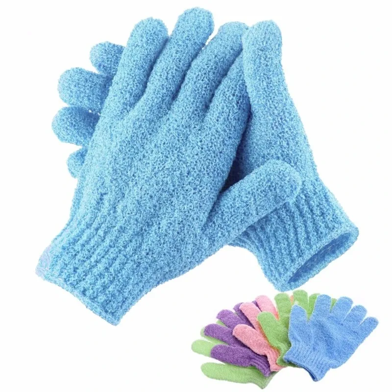 Peeling-Badehandschuh mit Dusch-Peeling-Handschuhen, Widerstandsfähiger Körpermassage-Schwamm zur Hautbefeuchtung – Detail 6