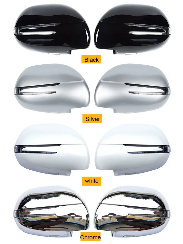 LED Side Rear-View Mirror Cover for Toyota Prado 120 Fj120 LC120 2003 2004 2005 2006 2007 2008 2009 Accessories