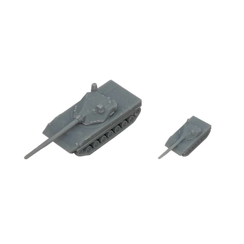 5PCS DIY Model 2S25 Sprut-SD Self-propelled Anti Tank Gun 1/700 350 Scale Simulation Tracked Fighter Vehicle Toys for Collection