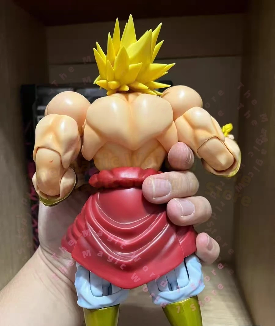 ฟิกเกอร์ Demoniacal Fit รุ่น Legendary Berserker-Cosmic Shock- โบรลี่ Demonic Pact ขยับได้ ของใหม่แกะกล่อง สีผมเหลืองและสีผมเขียว