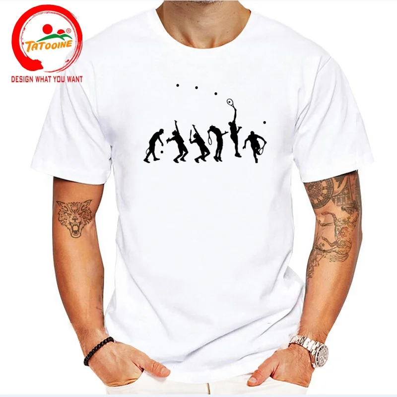 Big Tennis Serve, Tennis Silhouette Big Serve T Shirt Men Fashion Trendy Casual Clothing Stylish Tops Tee Shirt Leisure Tshirt