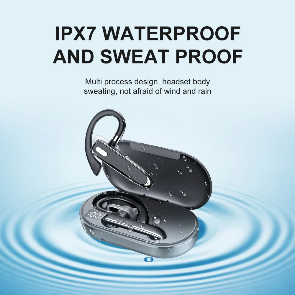 Wireless Headphones Bluetooth Earphone YYK530 2nd Generation Waterproof Sweatproof Sports Headset Earbuds Earpiece