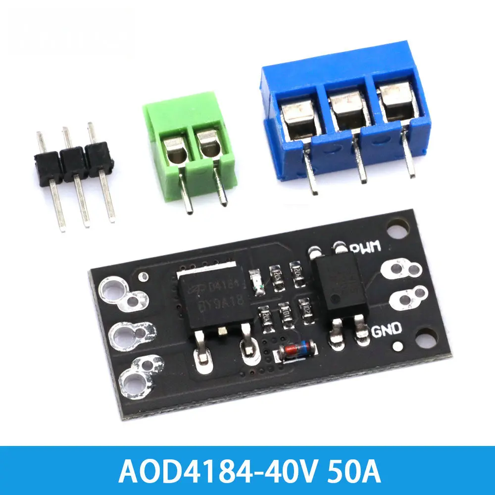 Isolated MOSFET MOS Field Effect Tube Module 3V / 5V FR120N LR7843 D4184 AOD4184 Board Replacement Relay For Arduino and MCU