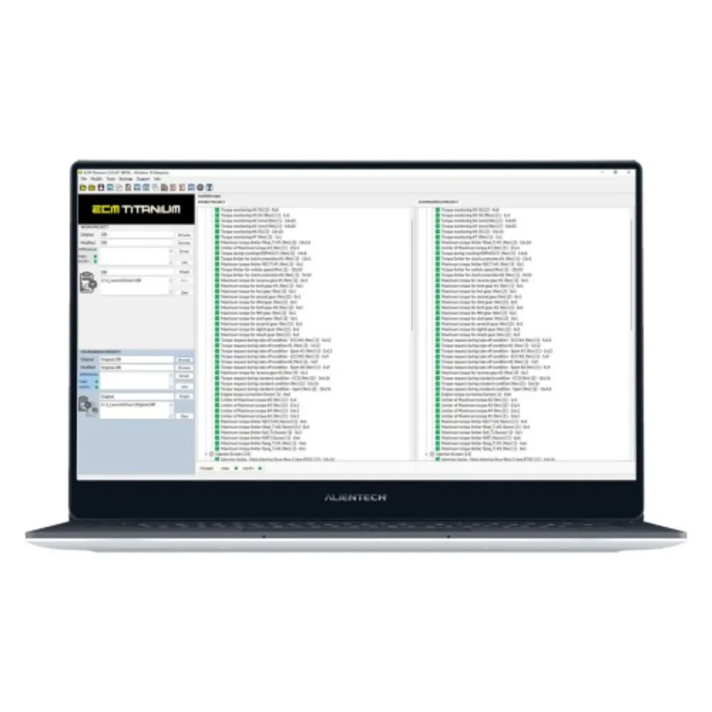 Alientech ECM Titanium الإصدار الكامل من برامج إعادة رسم وحدة التحكم الإلكترونية وTCU - تتضمن اشتراك لمدة 12 شهرًا