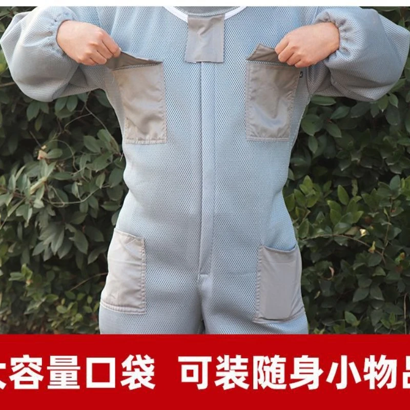 

Спецодежда пчеловода: 3D дышащий защитный костюм для сбора пчел и меда, инструменты для пчеловодства