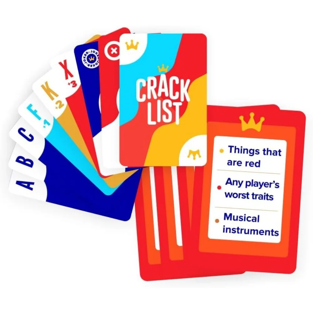 Gra karciana Crack List - The Crack-You-Up Categories Gra karciana 2+ graczy Teens and Adults Family Board Games Best Family Card Gam