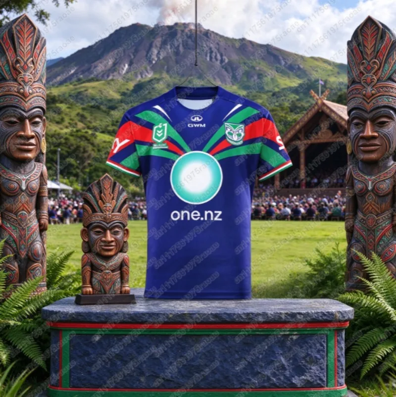 Family Warriors Maori Tribe Metal 3D Printed Rugby Shirt, Breathable Speed Drying Spiral Pattern Mesh Short Sleeve T-shirt