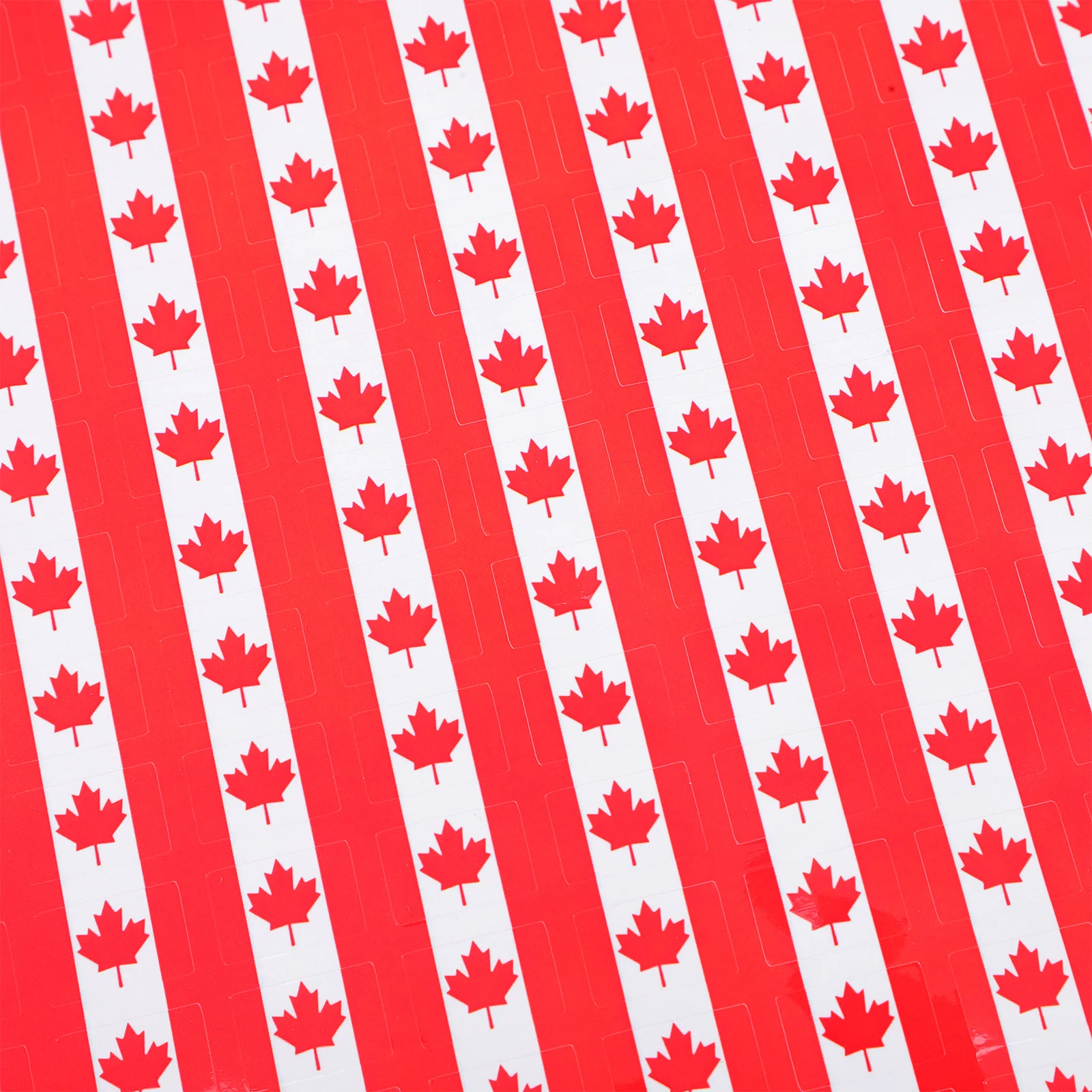 260Pcs Canadian Flag Stickers Maple Leaf Waterproof Strong Adhesion Decals for Scrapbooking Journals Cars Laptops