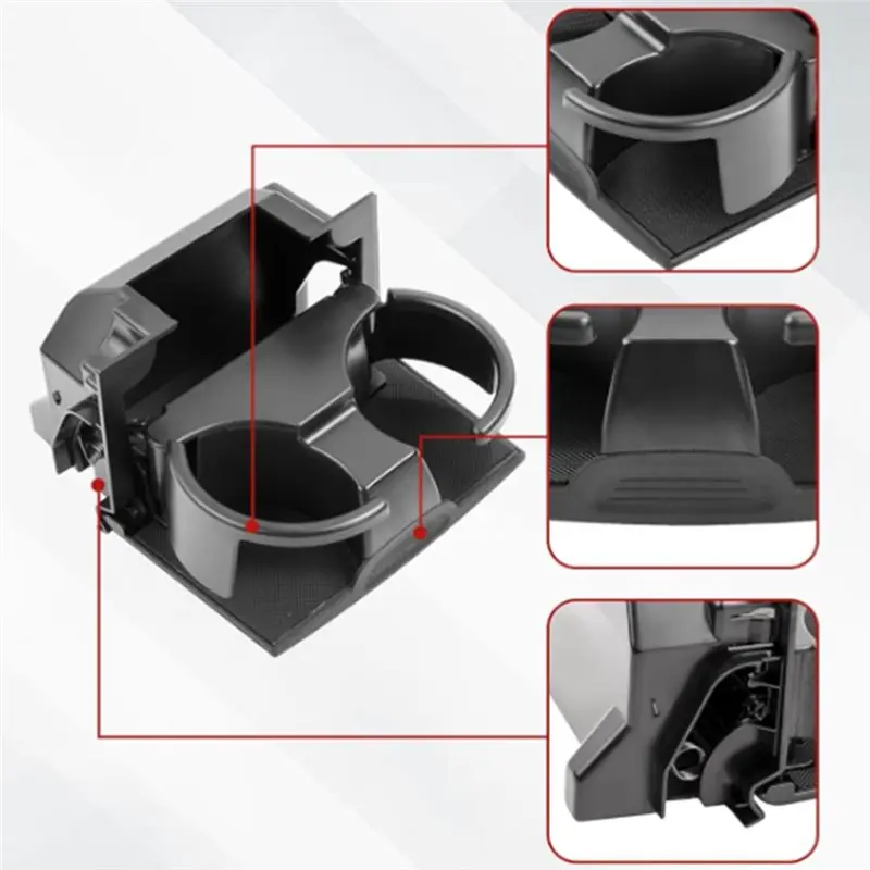LALA Car Cup Holder 96965-ZP00D 96965ZS00A 96965-ZP00C Suitable For Nissan Pathfinder 2009-2012 Xterra 2009-2015 2