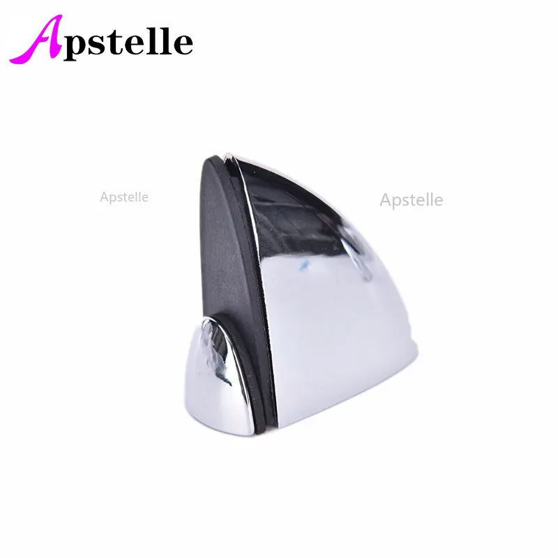 APSTELLE 1 قطعة قابل للتعديل الزجاج الجرف حامل المشبك بين قوسين chromeالحمّام دعم المشابك قوس رفوف حامل تحسين المنزل